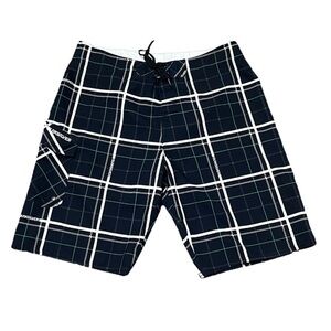QUIKSILVER Board Shorts Unlined Swimming Trunks Men's Size 34 Cargo Pocket 2011